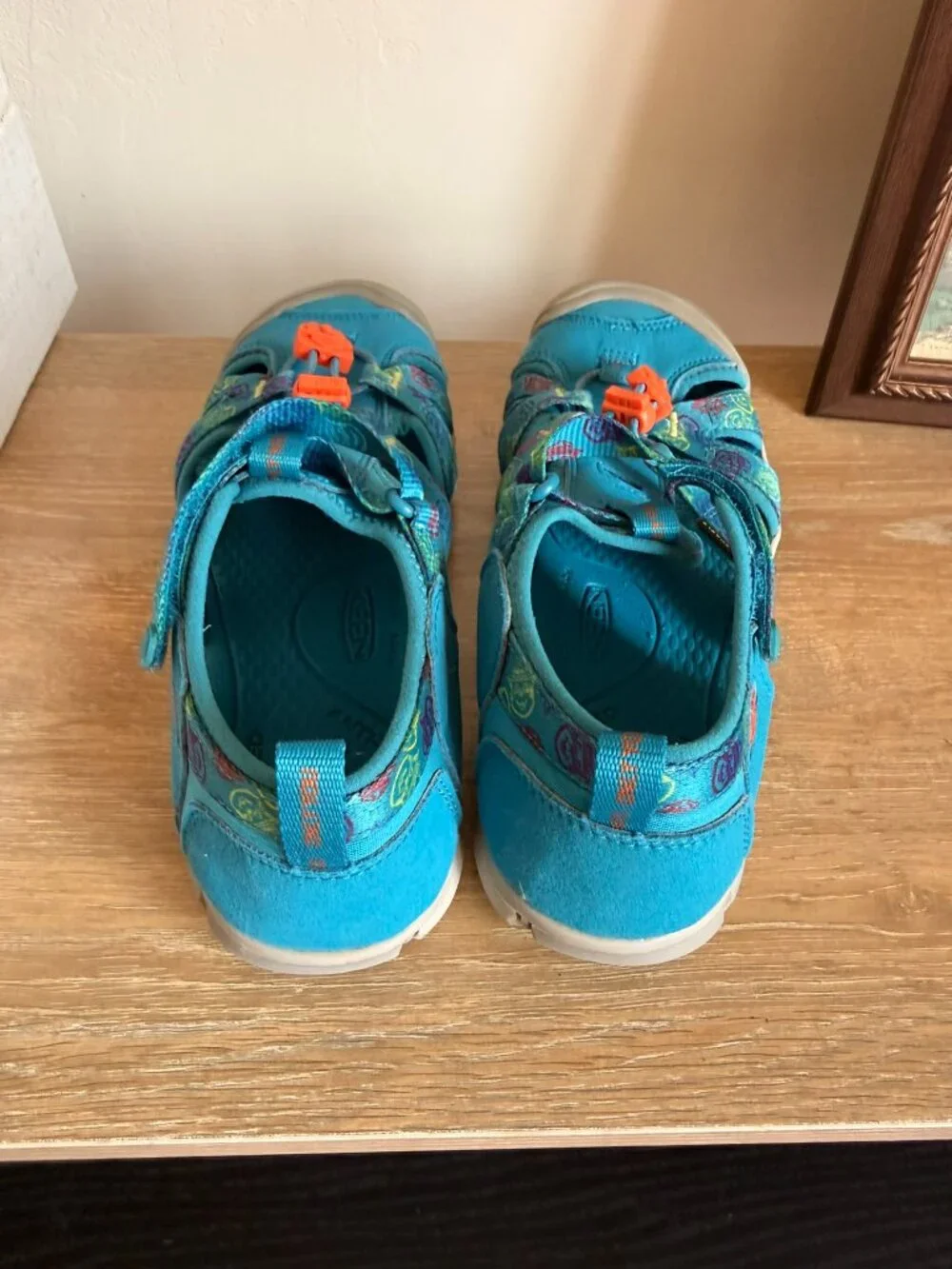 Big Boy Keen Seacamp II in Smokey Bear Fjord Blue Sandal Water Shoes 5